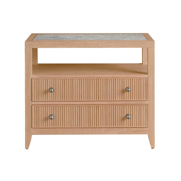 Carmen Two Drawer Nightstand